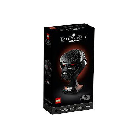gioco da costruzione lego star wars - casco dark trooper 693