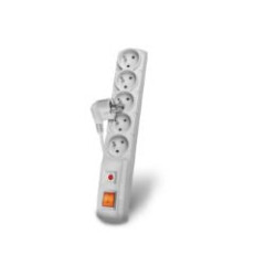 multipresa acar x5 surge protector 3m grigio [w2290]