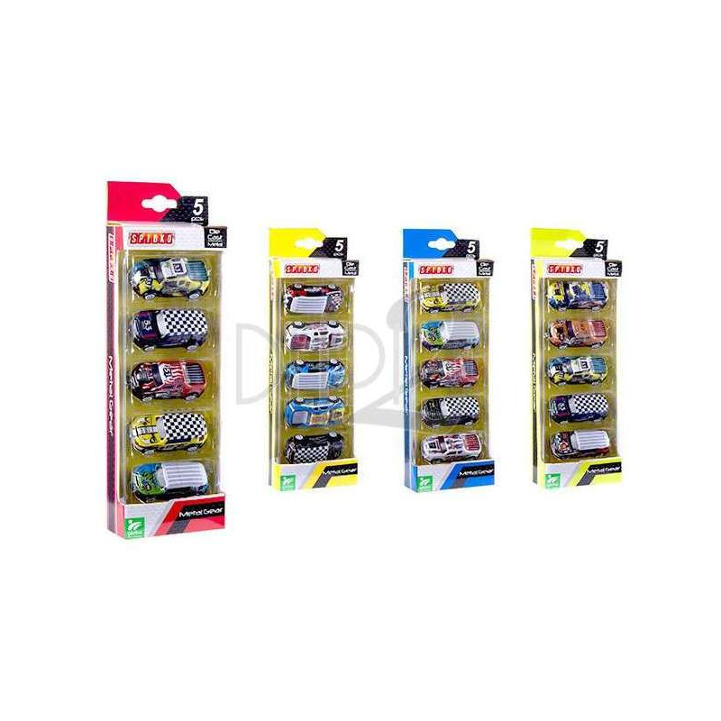 set veicoli globo con retrocarica 5pz