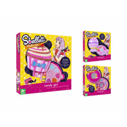 trucchi giocattolo globo candy girl in plastica/cosmetici