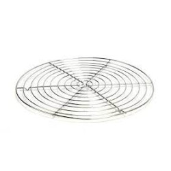 griglia raffreddamento pedrini per dolci 32cm acciaio cromato [03gd218]