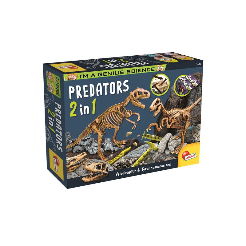 lisciani predatori 2in1