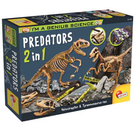 lisciani predatori 2in1