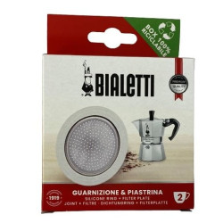 guarnizione e filtro moka bialetti 2 tazze