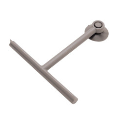 tergivetro gedy gummy a muro in resina termoplatica 22x3x23cm tortora