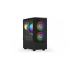 case krux vako rgb midi tower/mini itx/micro atx/atx/nero [krx0132]