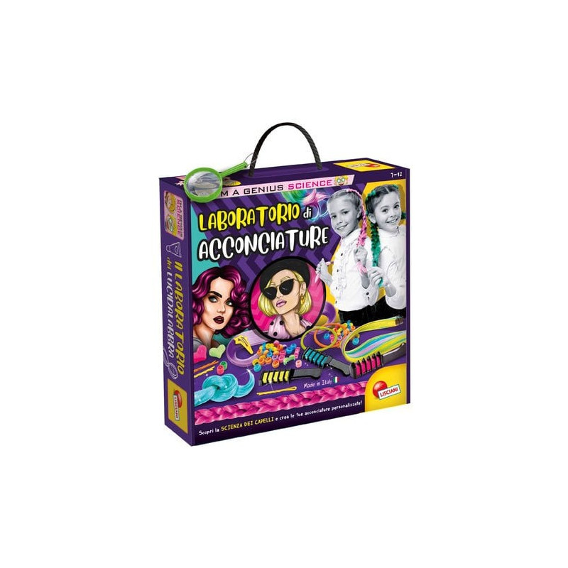 gioco educativo lisciani genius laboratorio di acconciature (97340)