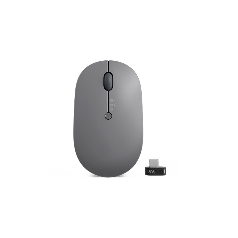 mouse lenovo go wireless usb-a grigio [gy51c21211]