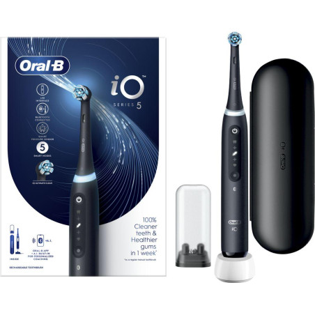 spazzolino elettrico oral-b io series 5 nero [io series 5 black]