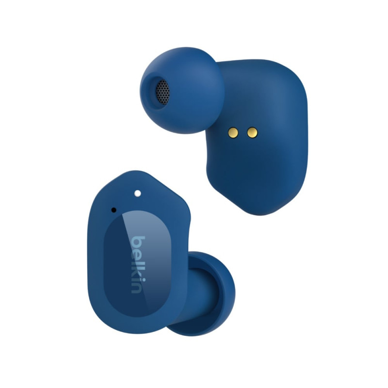auricolari belkin soundform play true wireless bluetooth 5.2 blu