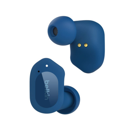 auricolari belkin soundform play true wireless bluetooth 5.2 blu