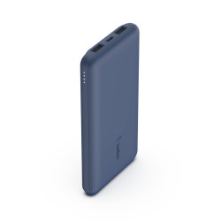 batteria portatile belkin power bank 10000mah 15w blu [bpb011btbl]