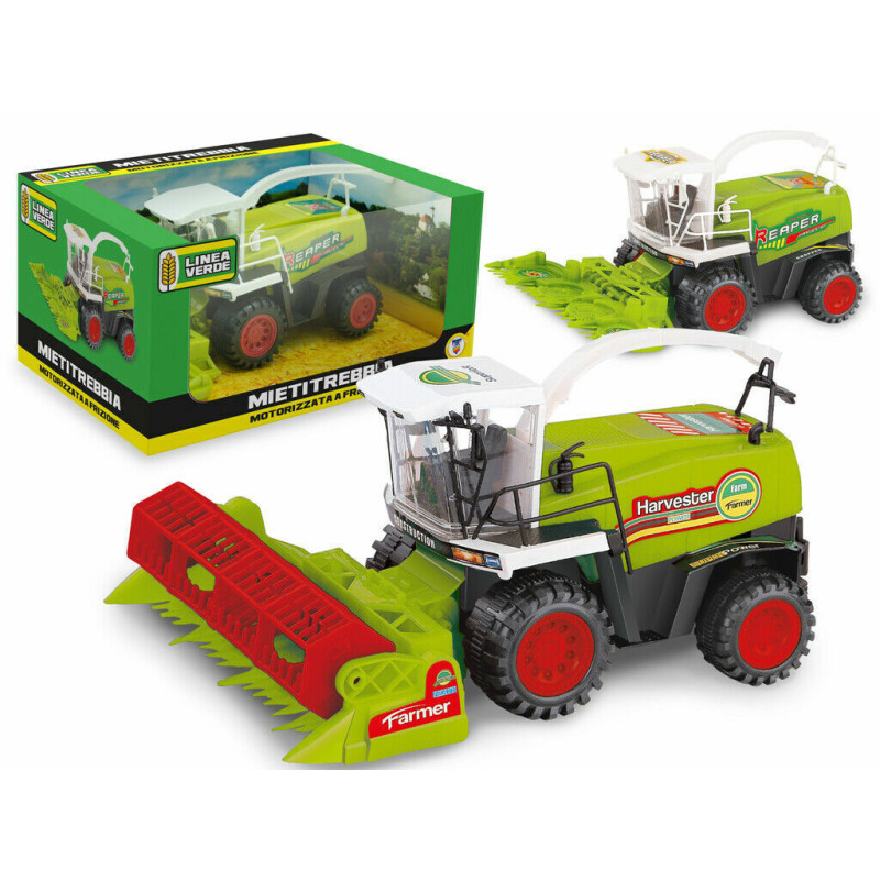 set da gioco globo 39891 wtoy mietritrebbia con frizione verde