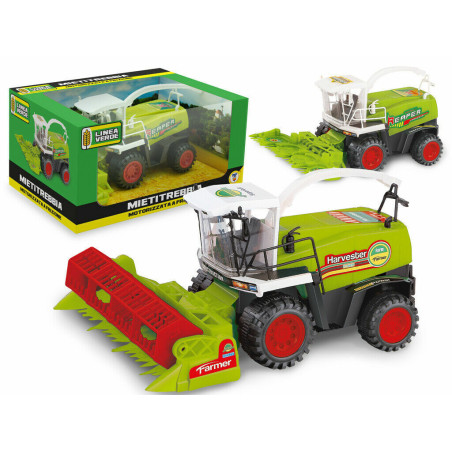 set da gioco globo 39891 wtoy mietritrebbia con frizione verde