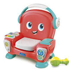 poltroncina clementoni suona canta e balla multicolore [17754]