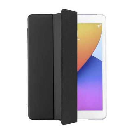custodia hama fold clear a libro per apple ipad 10.2" nero/trasparente