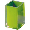 bicchiere portaspazzolino gedy ra98-07 rainbow verde