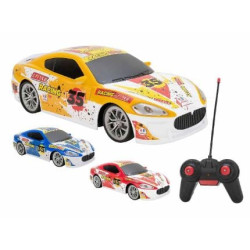 auto da corsa globo radiocomando multicolore
