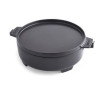 pentola in ghisa weber 8857 forno olandese 6.8l nero