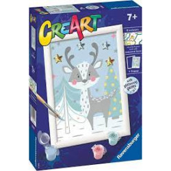 gioco creativo ravensburger creart cervo stellato multicolore [4005556202607]