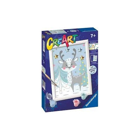 gioco creativo ravensburger creart cervo stellato multicolore [4005556202607]