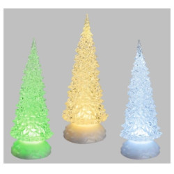 decorazione natalizia lotti albero di natale ghiaccio acrilico a