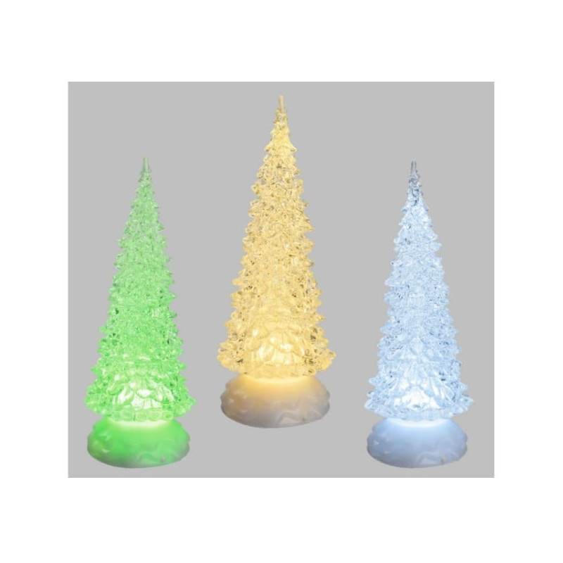 decorazione natalizia lotti albero di natale ghiaccio acrilico a