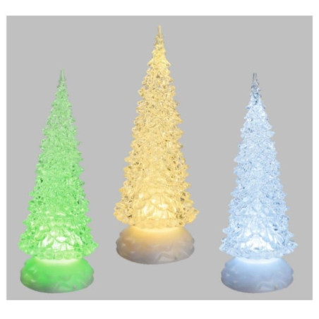 decorazione natalizia lotti albero di natale ghiaccio acrilico a