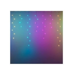 decorazione natalizia lotti tenda luminosa ice light appy led bluetooth