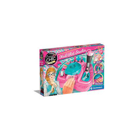 set da gioco clementoni nail art studio [18730]