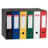 Registratore a leva esselte eurofile g55 rosso dorso 8cm formato