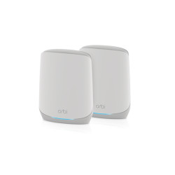 router netgear orbi rbk762s set 2-pz. 802.11ax/ro bianco [rbk762s-100eus]