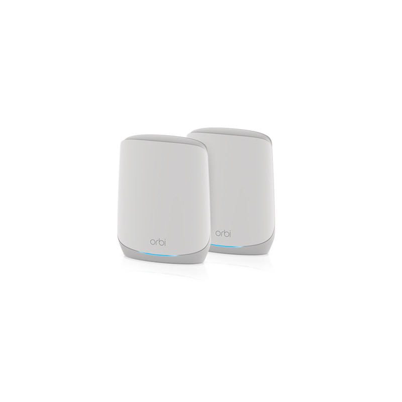 router netgear orbi rbk762s set 2-pz. 802.11ax/ro bianco [rbk762s-100eus]