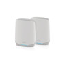 router netgear orbi rbk762s set 2-pz. 802.11ax/ro bianco [rbk762s-100eus]