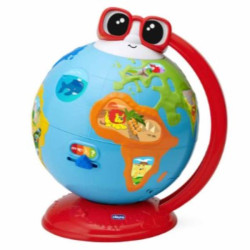 gioco educativo chicco dante il globo parlante multicolore