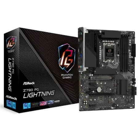 scheda madre asrock z790 pg lightning s1700 4xddr5 1xhdmi m2 atx
