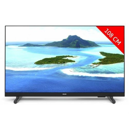 tv led 43'' philips 43pfs5507 led fhd 1920x1080/f/nero [tvphi43lpfs5507]