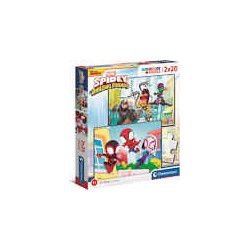 puzzle clementoni spidey and his amazing friends 2x20pz [wzclet0uc024794]
