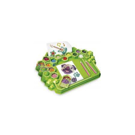 set da gioco clementoni creazioni brillanti verde