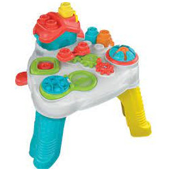 clementoni tavolino sensoriale multicolore