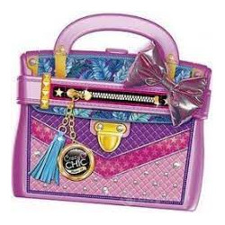 clementoni crazy chic trousse miss bag multicolore