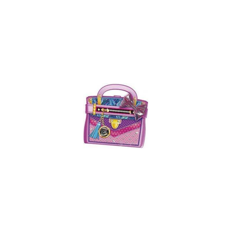 clementoni crazy chic trousse miss bag multicolore