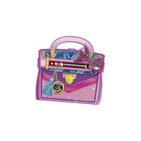clementoni crazy chic trousse miss bag multicolore
