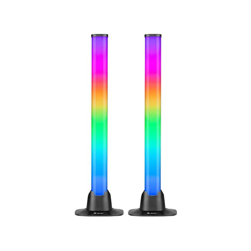 set di lampade tracer smart desk rgb bluetooth 5.0 nero [litralw00047008]