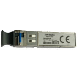 transceiver hikvision sfp/lc in fibra ottica 1250mbit/s grigio [hk-sfp-1.25g-20-1310-df]