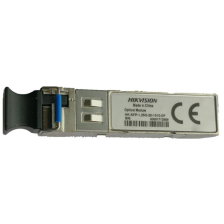 transceiver hikvision sfp/lc in fibra ottica 1250mbit/s grigio [hk-sfp-1.25g-20-1310-df]