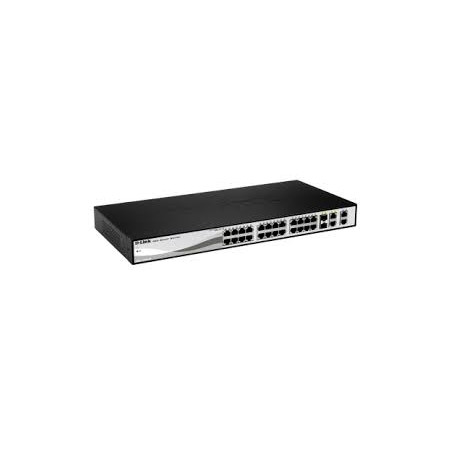 switch d-link dgs-1210-28mp/e poe/ge/ge/sma/24 24x poe,