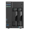 nas server asus lockerstor 2 gen2 4gb ddr4 nero [90-as6702t00-md30]