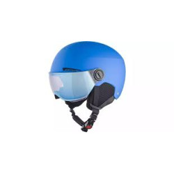 casco da sci alpina zupo visor q-lite 51-55cm blu opaco [a9229280]