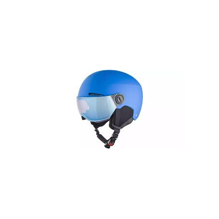 casco da sci alpina zupo visor q-lite 51-55cm blu opaco [a9229280]